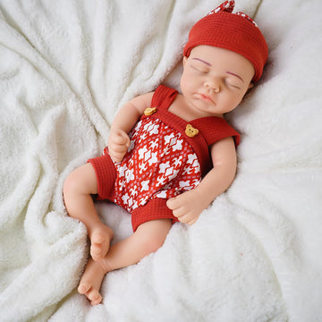 Kuiceo Silicone Reborn Baby Dolls-12.2 Inch Realistic Newborn Anatomically Correct Girl With Realistic Blood Vessels And Skin