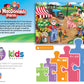 MasterPieces 60 Piece Jigsaw Puzzle for Kids - Old MacDonald's Farm Miller's Pond - 19x14