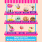 Original Stationery Mini Sweets & Desserts Air Dry Clay Kit, 10 Vibrant Colors Of Air Dry Clay For Kids And Over 30 Pieces In This Diy Kit To Make Miniature Clay Food With Modeling Clay For Sculpting