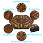15 Inches Wooden Fast Track Board Game Original Aggravation Board Game Wahoo Board Game For 6 And 4 Players With Marbles And Dic