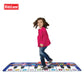 Piano Mat For Kids, 10 Selectable Sounds + Play -Record -Playback -Demo-Mode, Heavy Duty Material