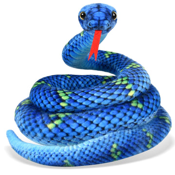 Mgztthw Snake Plush, Stuffed Snake Animal, 71 In Large Toy Snakes For Kids, Giant Stuffed Animals Snake, Lifelike Plush Snake Fo