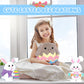 Hagusahuo Easter Plush Bunny Stuffed Animals Toy For Kids, Easter Bunny Plushies Stuffed Gray Rabbit Doll, Easter Basket Stuffer