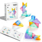 Mideer Magnetic Tangram Travel Tangram Puzzle Magnetic Pattern Block For Ages 4 5 6 7 8 9 Toy For Kids Brain Development Toy Iq 