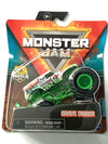 MonsterJam Grave Digger (Chrome), Wheelie Series 21 (1:64 Scale diecast)
