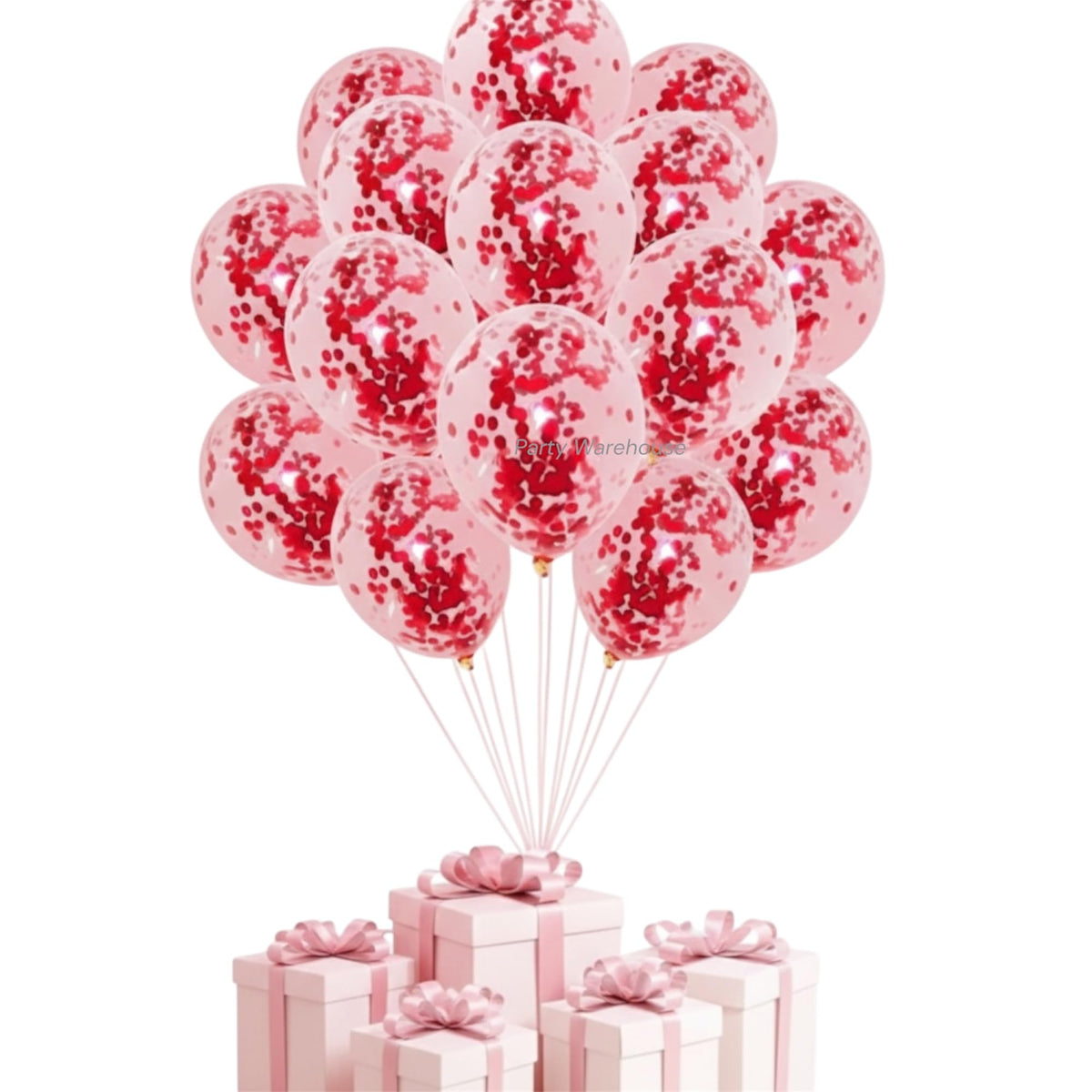 Party Warehouse Love Foil Balloon Heart Balloons for Valentines Day,Happy Anniversary,Proposal,Room Surprise, Wedding, Engagemen