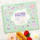 Cute Foods Around Town Activity Book By Cupkin: Lay Flat Side By Side Sticker Books + Kawaii Coloring Books - Over 500 Cute Kawa