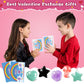 JOYPRO Valentines Day Gifts for Kids, 24 Pack Valentines Cards Goodie Bags with 24 Pcs Stones Bulk, Valentine Exchange Gifts Par
