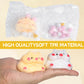 4 Pack Squishy Hamster Squishy Squeeze Toys, Cute Soft Cat Squishy Toys, Party Favors Fidget Toys Squishy Suitable Adults Kids,