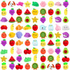 Outee 100 Pcs Mochi Toys With Gift Box, Mini Stress Toys Mochi Animals Animals Dinosaur Kawaii Toys Party Favors For Kids Adults Fidget Toys Birthday Gifts Halloween Toys For Boys Girls