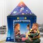 WillingHeart Rocket Ship Play Tent - Foldable Indoor/Outdoor 53”H x 40” - Kids Astronaut Space-Themed Toy for Boys & Girls
