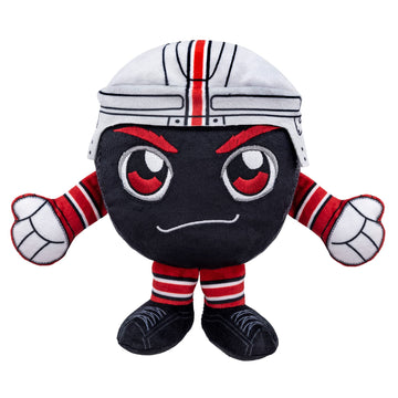 Bleacher Creatures Ohio State Buckeyes 8 Kuricha Hockey Puck Sitting Plush - Soft Chibi Inspired Plush