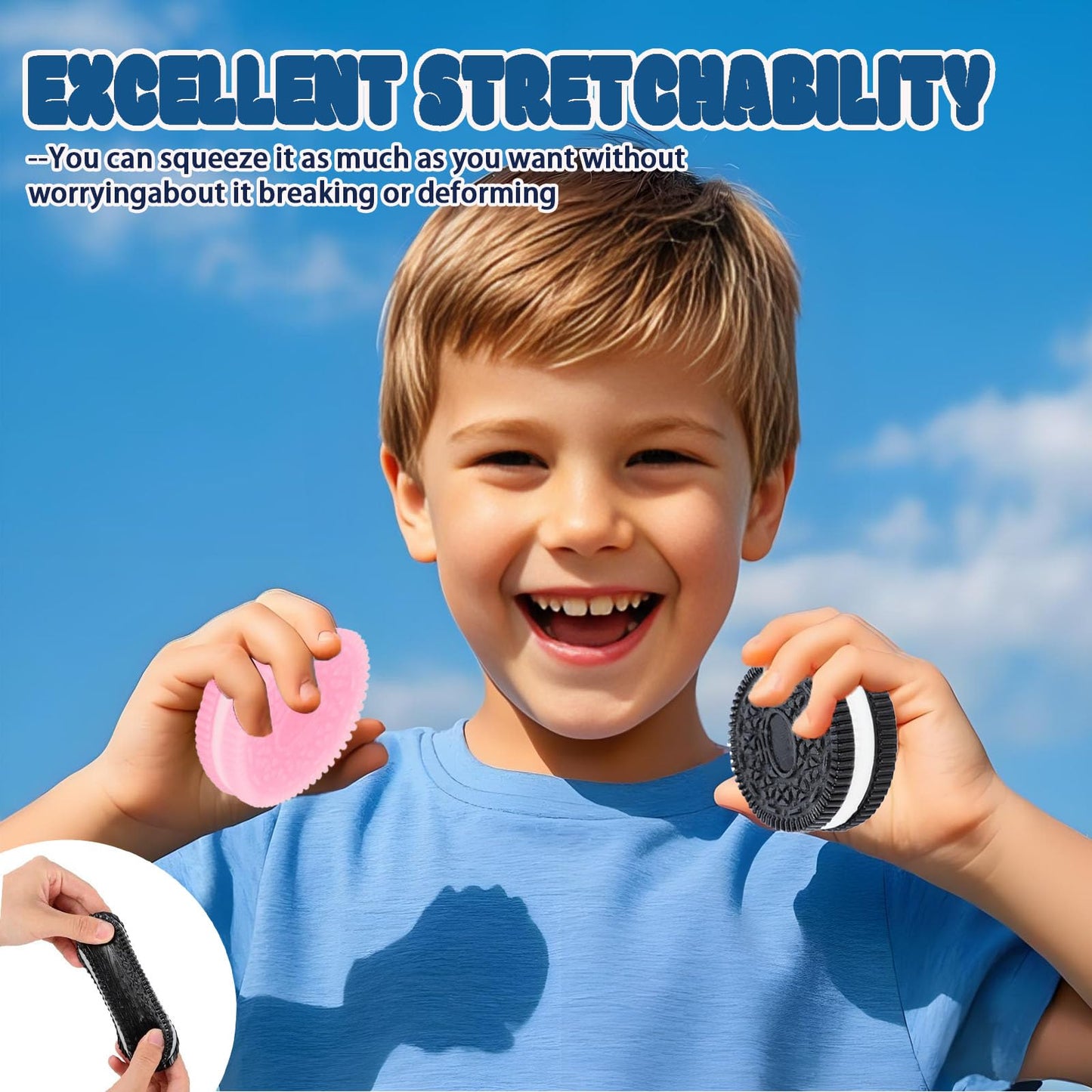 2025 New-Handmade Silicone Stress Relief Squishy Toy,Funny Stress Relief Toy,Ultra-Soft Decompression Venting Toys,Suitable For