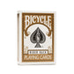 Bicycle Gold Rider Back Deck - Model 1, Premium Paper Playing Cards