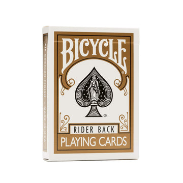 Bicycle Gold Rider Back Deck - Model 1, Premium Paper Playing Cards