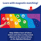 Skillmatics Magnetic Matching Activity - The Alphabet Rainbow, Preschool Learning Toy & Game For Kids, 35+ Magnetic Pieces, Gifts For Girls & Boys Ages 3, 4, 5, 6
