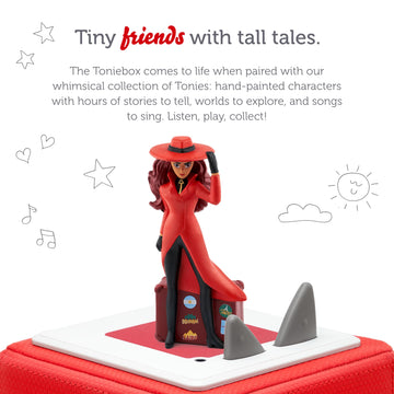 Tonies Carmen Sandiego Audio Toy Figurine