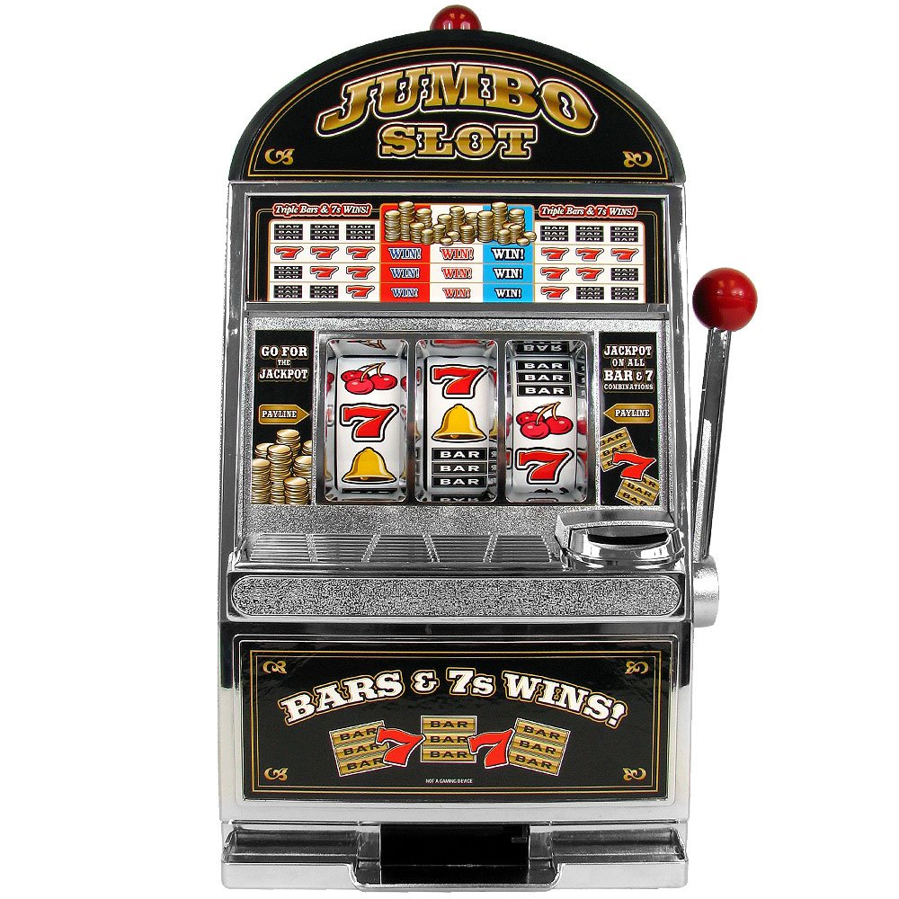 Jumbo Slot Machine Bank - Replication