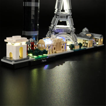 Yeabricks Led Light For 21044 Architecture Paris Building Blocks Model (Building Set Not Included)