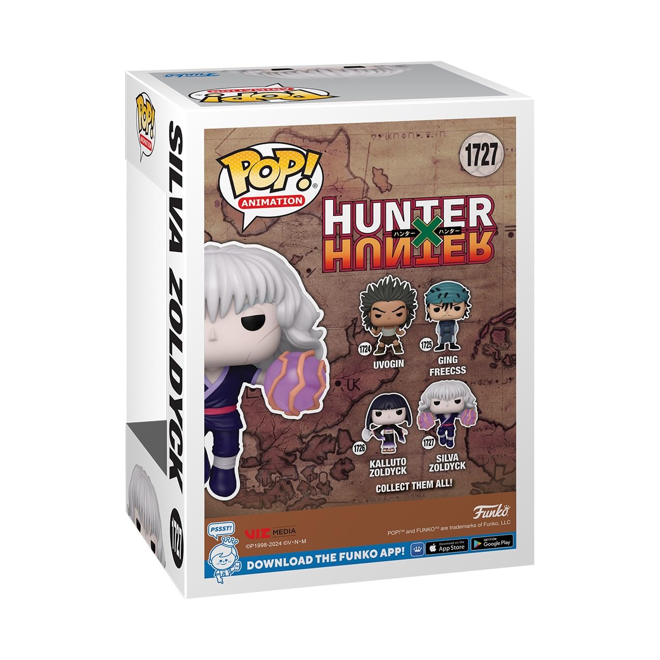 Funko Pop Animation: Hxh - Silva Zoldyck - Hunter X Hunter (Hxh) - Collectable Vinyl Figure - Gift Idea - Official Merchandise -
