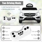 Olakids Kids 12V Electric Ride On Car, Licensed Mercedes Benz Gla45 Vehicle For Toddler With Control Remote, Battery Powered Toy With Music, Usb, Mp3, 2 Speeds, Wheels Suspension, Led Lights (White)