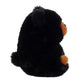 Aurora® Round Rolly Pet™ Cuddles Black Bear™ Stuffed Animal - Adorable Companions - On-The-Go Fun - Black 5 Inches