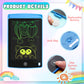 6 Pack LCD Writing Tablet for Kids 8.5 inch, Colorful Drawing Board with One-Click Erase, Lock, and Stylus, No Blue-ray Screen,