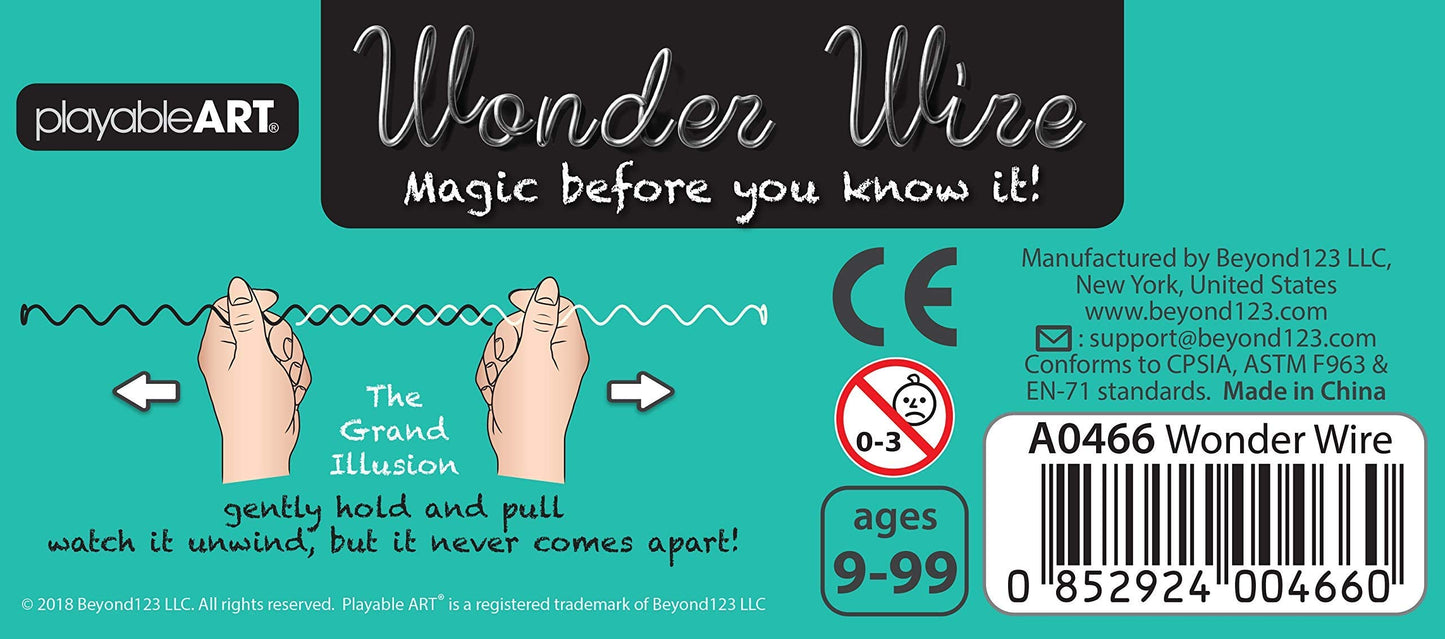 Playable Art Wonder Wire - Magic Before You Know It - The Grand Optical Illusion