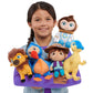 Just Play Ridley Jones Plushie Doll, 8-Inch Stuffed Toy, Multi-color, Model 31951, Kids Toys for Ages 3 Up