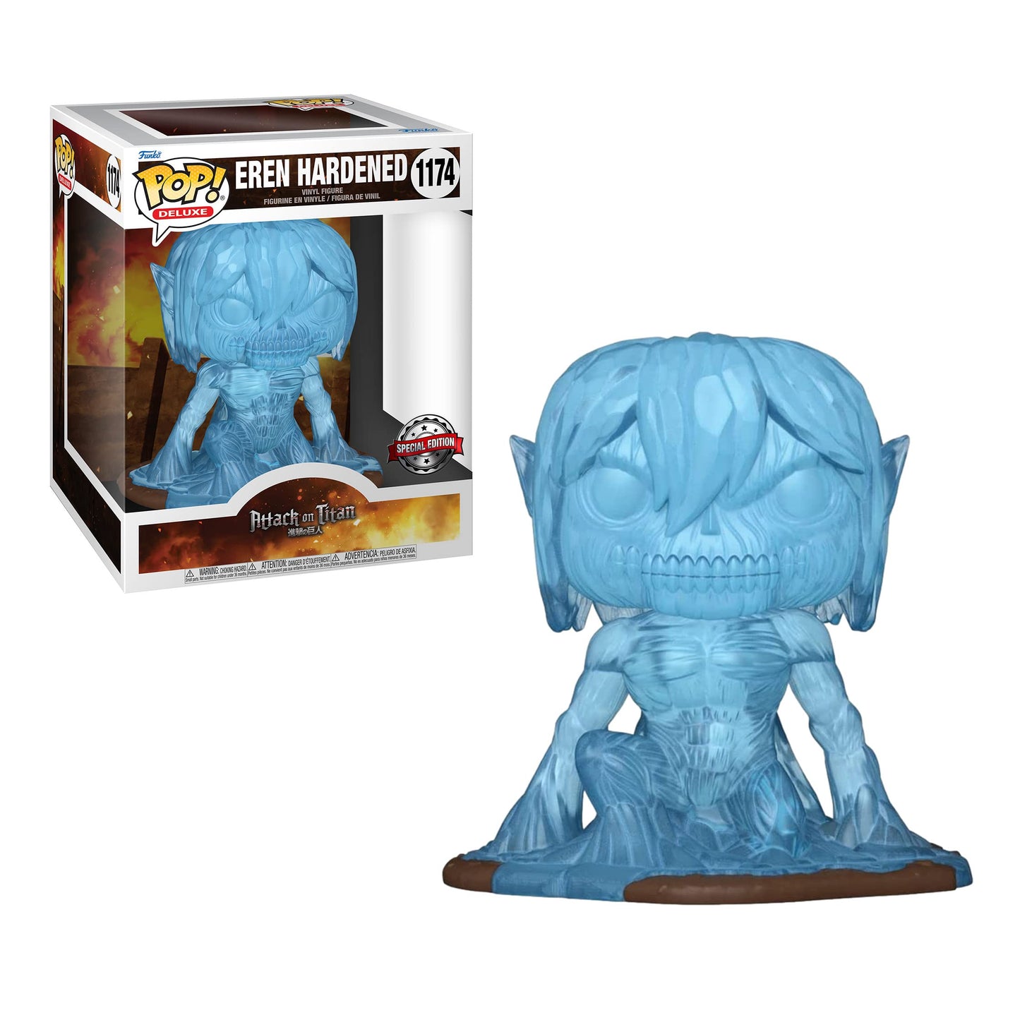 Funko Pop! Animation: Attack On Titan - Eren Hardened Special Edition Multicolor Exclusive #1174