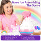 Unicorn Gifts For Girls 4-12 Years Old, Unicorn Crafts Kit For Kids, Light Up Unicorn Decoration With Remote Control - Arts And