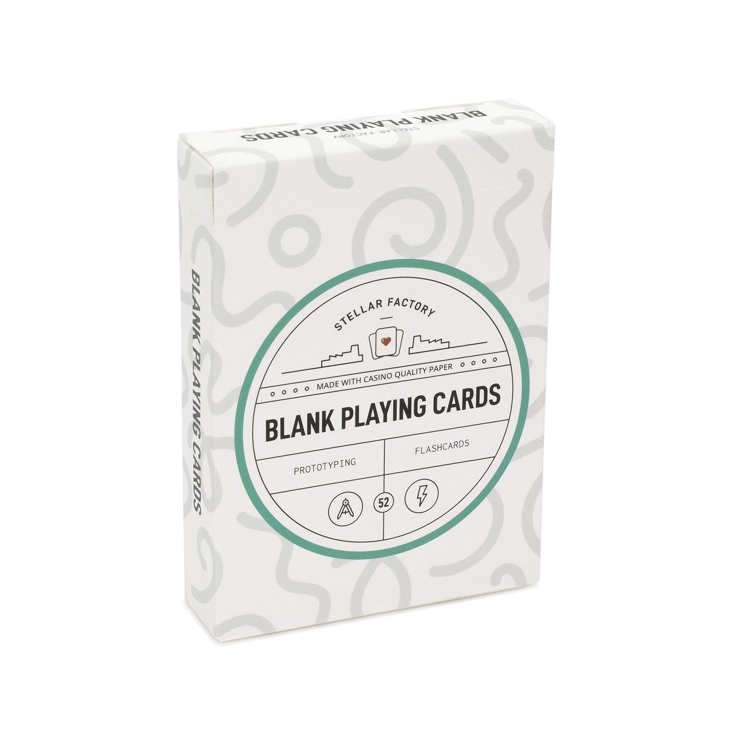 Stellar Factory enhanced Blank Playing Cards - Game Design  Prototyping  and Flashcards (3 Count)