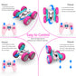 Hamdol Remote Control Car for Girls Pink RC Car Double Sided 360Flip Stunt Car with Headlights, All Terrain Tires, Rechargeable