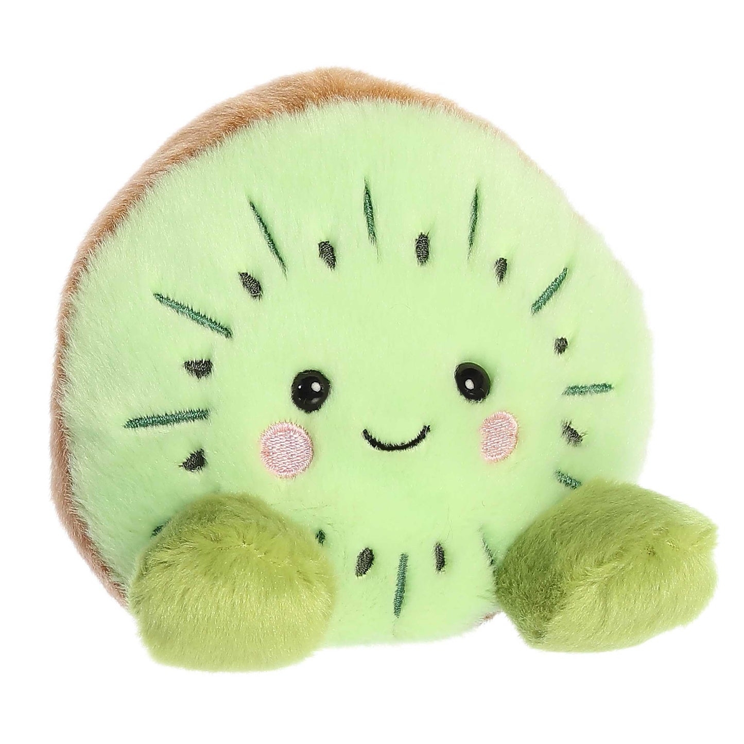 Aurora® Kimber Kiwi™ Stuffed Animal - Green 5" Palm Pals™ - Small, Collectible Polyester Toy