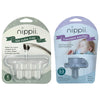 Nippii Freezer Teether Pacifier & Ice Cube Tray - Soft BPA Free Silicone Teething Toy for Babies 0-9 Months - Clear