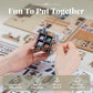 CUTEBEE DIY Miniature Book Nook Kit with LED Light, 1:12 Scale, Model EL-BJAA201-US5-CB, Perfect Gift for Adults and Teens