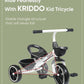 Kriddo Kids Tricycles Age 24 Month To 5 Years, Toddler Kids Trike For 2.5 To 5 Year Old, Gift Toddler Tricycles For 2-4 Year Old
