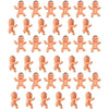 36Pcs Mini Plastic Babies For Baby Shower, Ice Cube Game, Party Decorations, Baby Toys