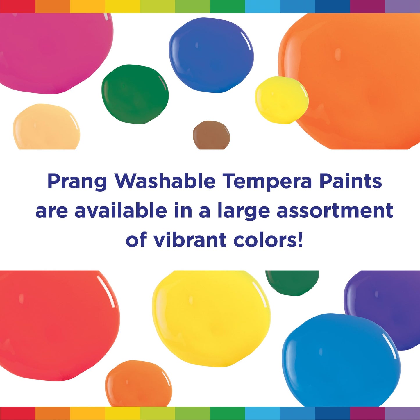 Prang Non-Toxic Ready-to-Use Washable Tempera Paint, 1 qt Bottle, Brown