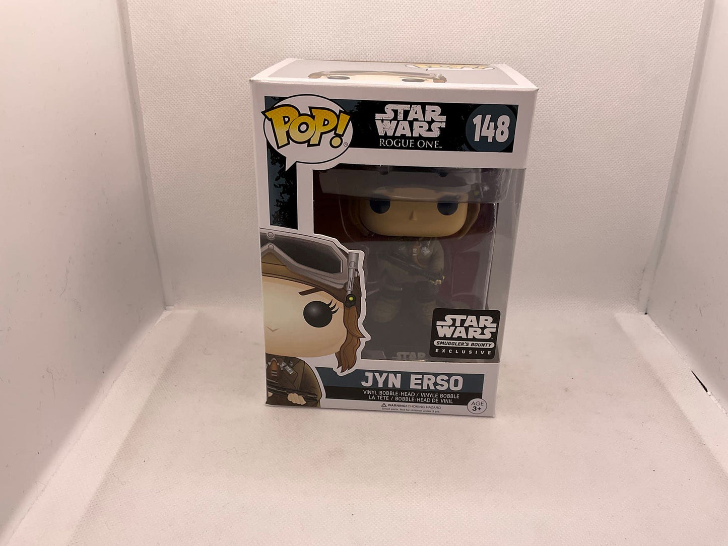 Jyn Erso Pop! Star Wars Rogue One 148 Exclusive Version Vinyl Bobble Head