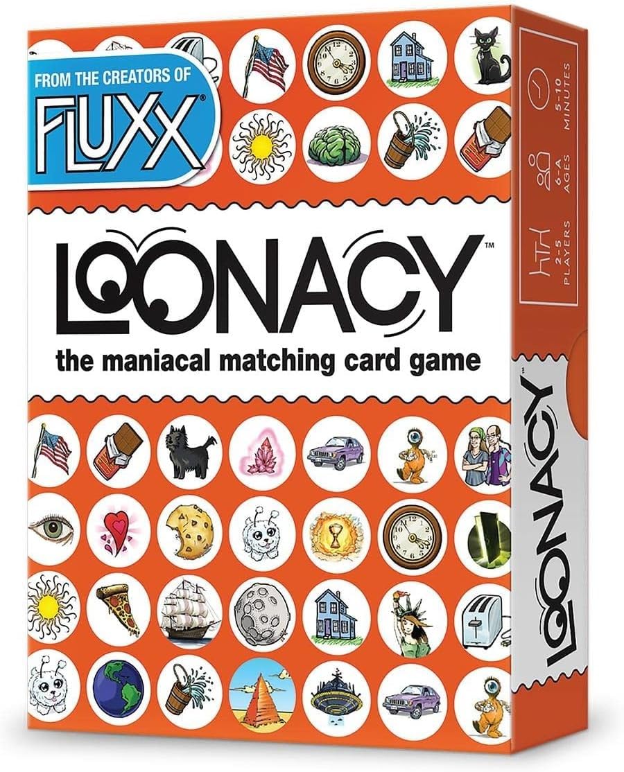 Loonacy Card Game - Maniacal Matching For 2-5 Players