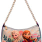 Ruz Frozen Elsa & Anna Shoulder Handbag With Beaded Handle