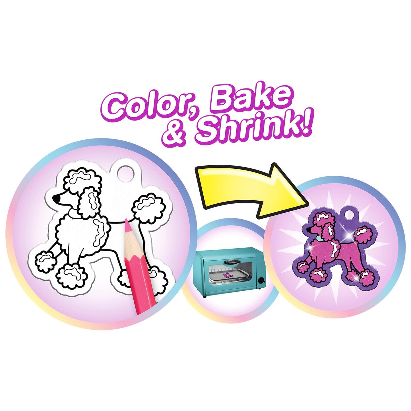 That Girl Lay Lay Shrinky Dinks Charm Kit, 32 Pre-Cut Shrinky Dinks Charms, Arts And Crafts Kits, Kids Toys For Ages 5 Up By Just Play