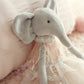 Inspired By Jewel Daisy The Elephant Premium Quality Floppy Elephant Plush Doll Gift With Delicate Pink & Lace Tutu | Elegant Feather & Pearl Details | Playable Toy With Movable Legs & Huggable Arms