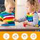Wooden Match Memory Game For Kids, Protado 24Pc Memory Matching Cards With 5 Pc Tattoo Stickers, Educational Memory Matching Game For Pre-Kindergarten Early Learning Development Girls And Boys-Vehicle