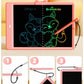 Bravokids 10 Inch Lcd Writing Tablet For 3-8 Year Olds - Electronic Drawing Pad And Doodle Board As Educational Birthday Gifts For Girls And Boys (Pink)