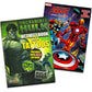 Marvel Avengers Coloring Book Super Set with Stickers (3 Jumbo Books - Over 300 Stickers Total Featuring Captain America, Thor,