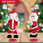 Gfilay Twerking Santa Claus - Dancing Electric Christmas Stuffed Plush Doll Singing English Song Xmas Santa Toys For Kids