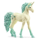 SCHLEICH Aquamarine Unicorn Toy - Collectible Gemstone Series 2023 for Girls & Boys, Multi-Color, Perfect for Play and Display