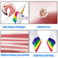 iGeeKid 2 Pack Pool Float for Kids Unicorn Flamingo Swim Floats for Toddlers Age 3-8 Years Pool Toys for Kids Inflatable Floaties Unicorn Swimming Ring Ride On for Girl Boy Summer Beach Supplies